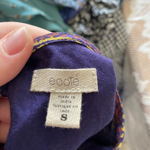 Urban Outfitters Ecote • Bohemian Chic Ikat Mini Dress - Picture 13 of 14